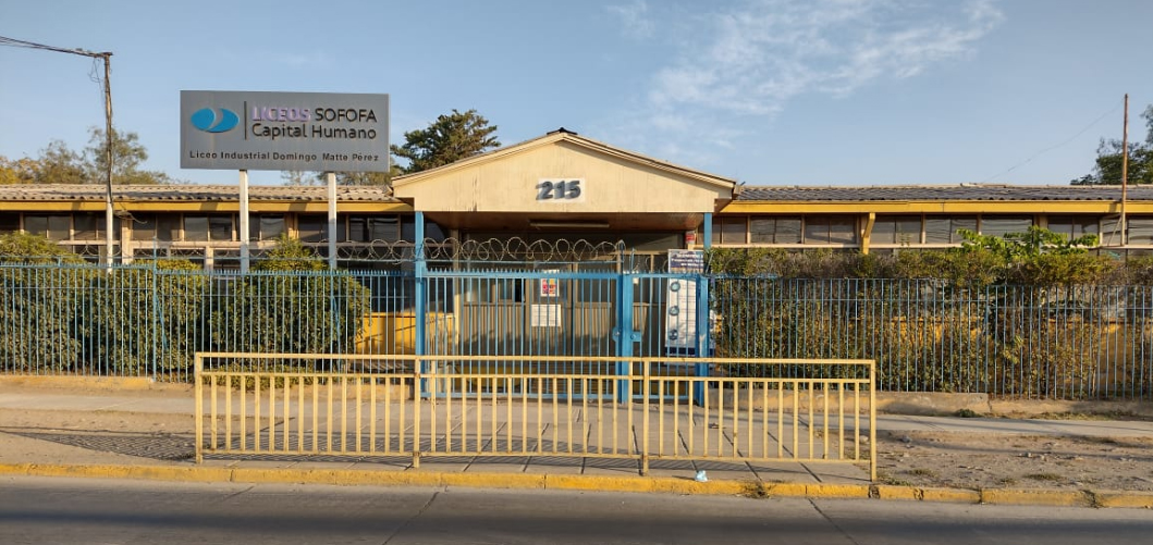 Bienvenido Liceo Bicentenario Domingo Matte Pérez